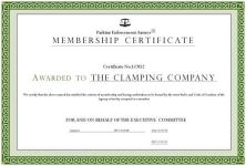 members certificate