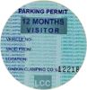 parking permit disc