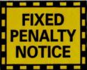 fixed penalty notice