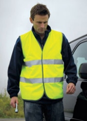 High Vis Waistcoat Jacket